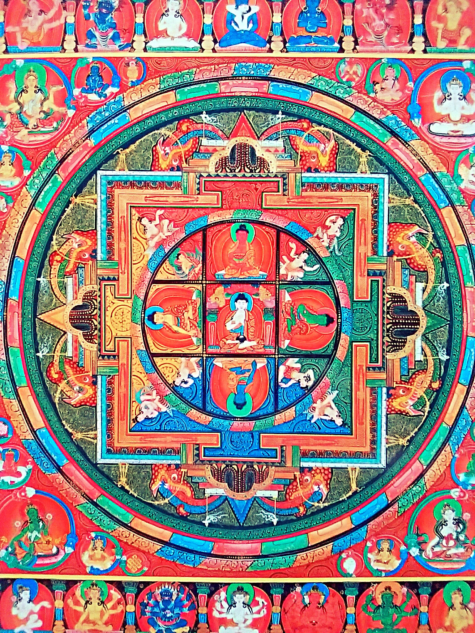 【色とりどりのチベット仏画】仏教で使われている色の意味とは？