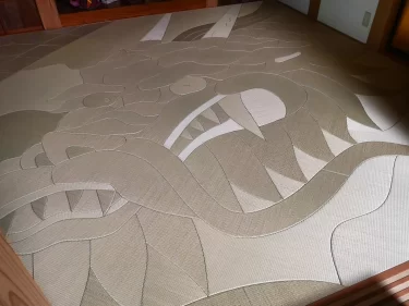 有名畳職人が手掛けた竜の畳アートがある加茂市の本量寺とは